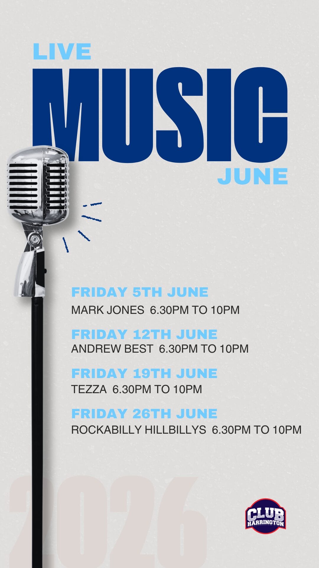 JUNE Music A4 Poster-2